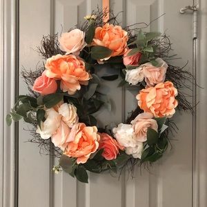 Floral wreath from Michaels